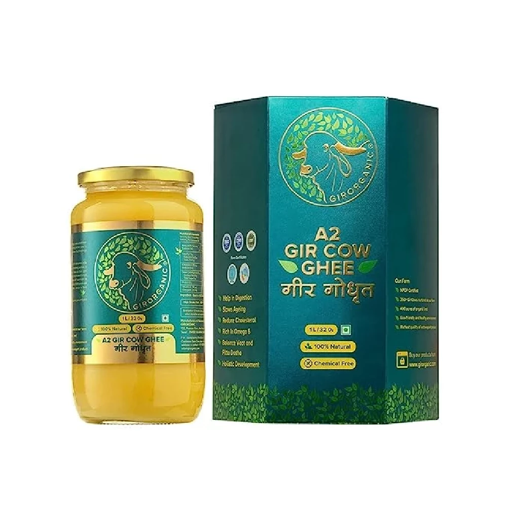 Gir Organic A2 Gir Cow Ghee, 1000g-4.webp